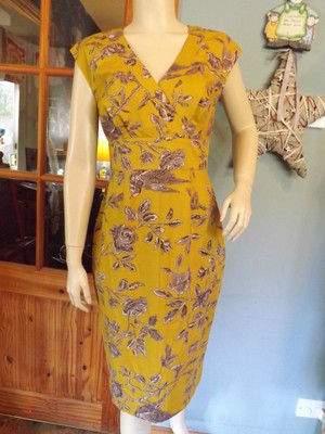 NEW JOULES Dress, YELBIRD, Mustard 