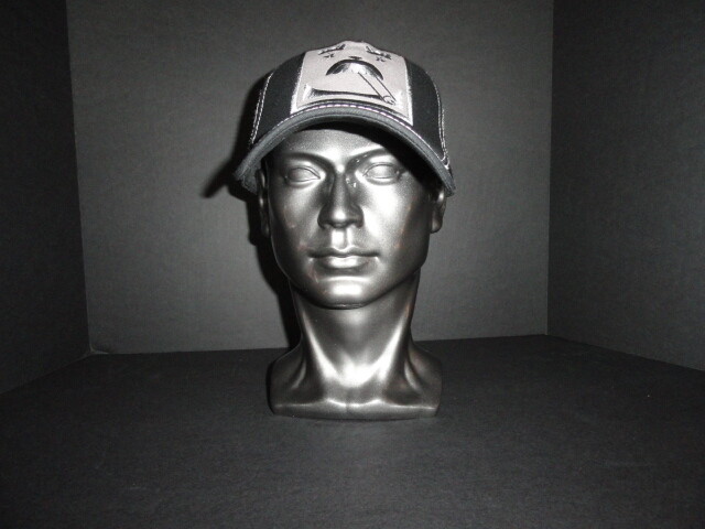 DREW Black Embroidered Logo Baseball Cap Drew Estate Black & Grey Embroidered Baseball Cap | eBay main image 4