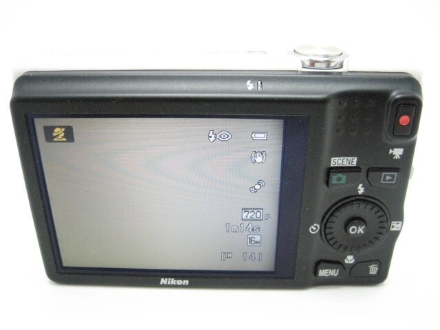 Nikon CoolPix S6200 16.0MP 10X Zoom Blue Digital Camera w Nikon CoolPix S6200 16.0MP 10X Zoom Blue Digital Camera w