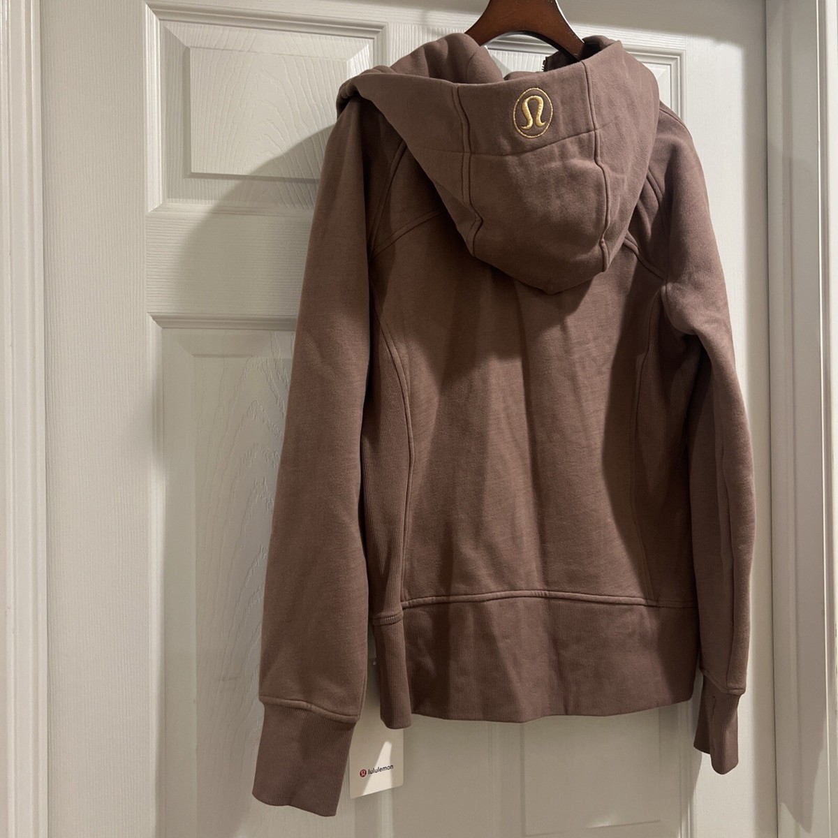 NWT Lululemon Scuba Full Zip Hoodie Taupetastic/Gold Size ： 8 | eBay