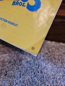 Super Mario Bros. 3 (Nintendo NES, 1988) Instruction Manual ONLY - NO GAME