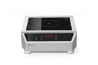 Induktionskocher Modell 3500 D, HENDI, Profi Line, 230V/3500W, 340x440x(H)120mm