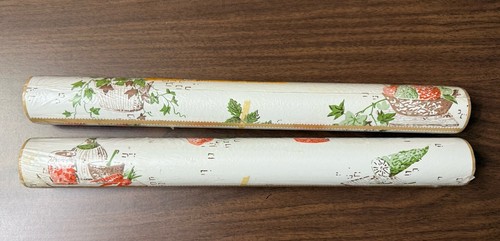 Vintage Contact Paper Liner Adhesive Plants Fruits Vegetables - Picture 12 of 14