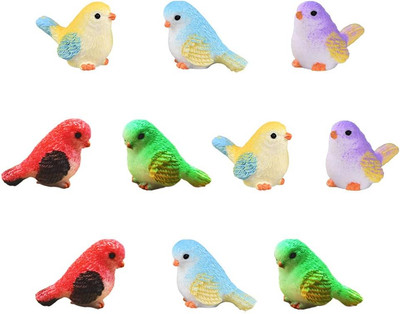 Miniature Decorative Figurines 10 Pcs Mini Dollhouse Figurines Accessories Fairy