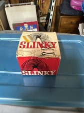 The Name's James Slinky Original Walking Spring Toy Still in Box VTG USA