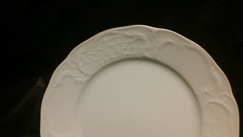 Set of 5 Rosenthal Germany Sanssouci Ivory Gold Classic Rose Dinner Plates - Picture 10 of 12