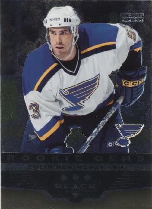 2005-06 Upper Deck Black Diamond - Rookie Gems Colin Hemingway #280 (RC ...