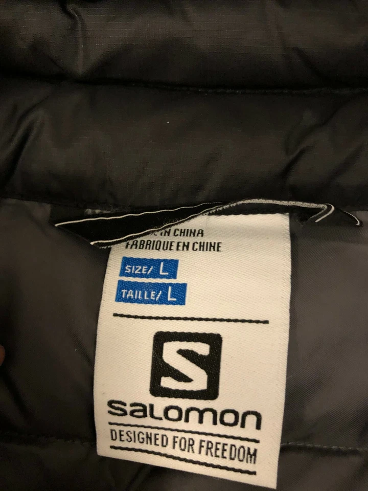 Chaqueta de plumón Salomon Halo II para mujer L Foto 4 de 4