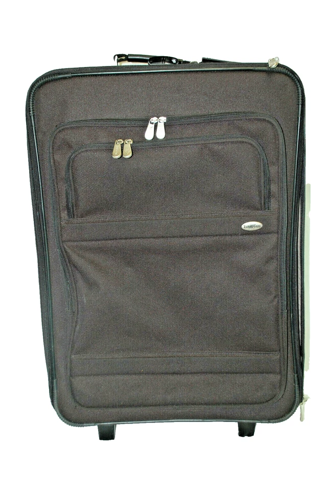 Travel Gear Black Canvas 28" Suitcase with Two Wheels & an Overnight Bag   L2788 - Image 2 of 4