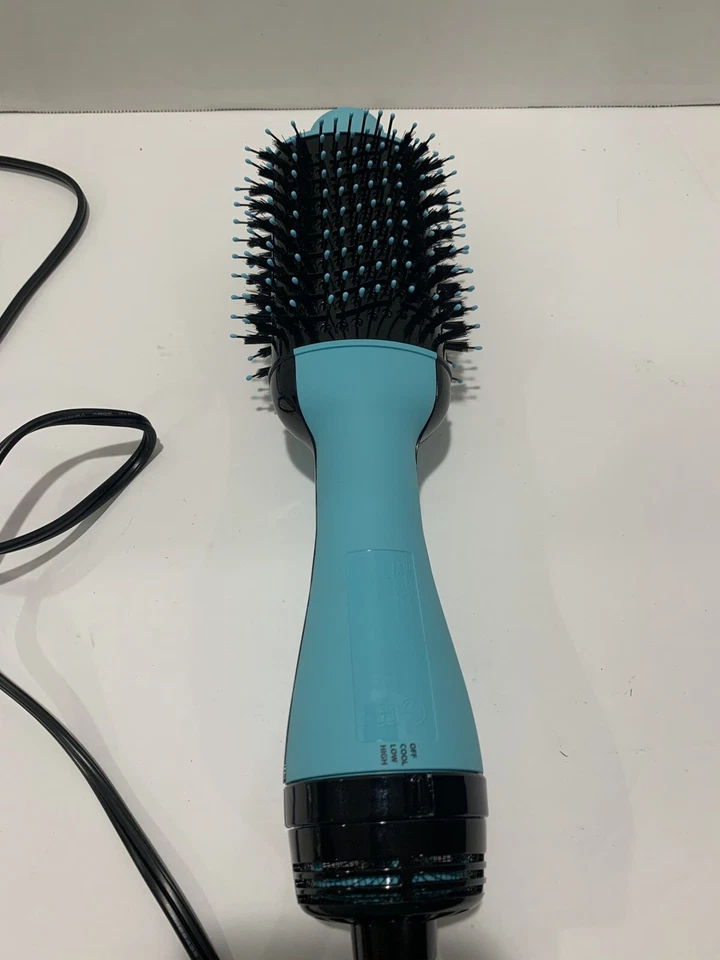 Revlon One-Step Secador de Pelo y Voluminizador Cepillo de Aire Caliente Azul Caja Abierta Foto 3 de 4