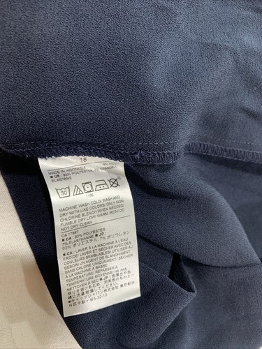 Banana Republic Womens V Neck Cap Sleeve Dress, Size 18 - Picture 9 of 10