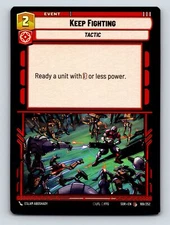 Keep Fighting Tactic Aggression Heroism Event Card Ready Unit With Power
