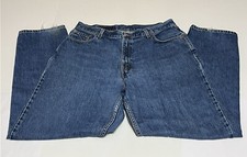 Vintage Levis 560 Loose Fit Straight Leg Women's Jeans 16 Reg S 34x29 Distressed