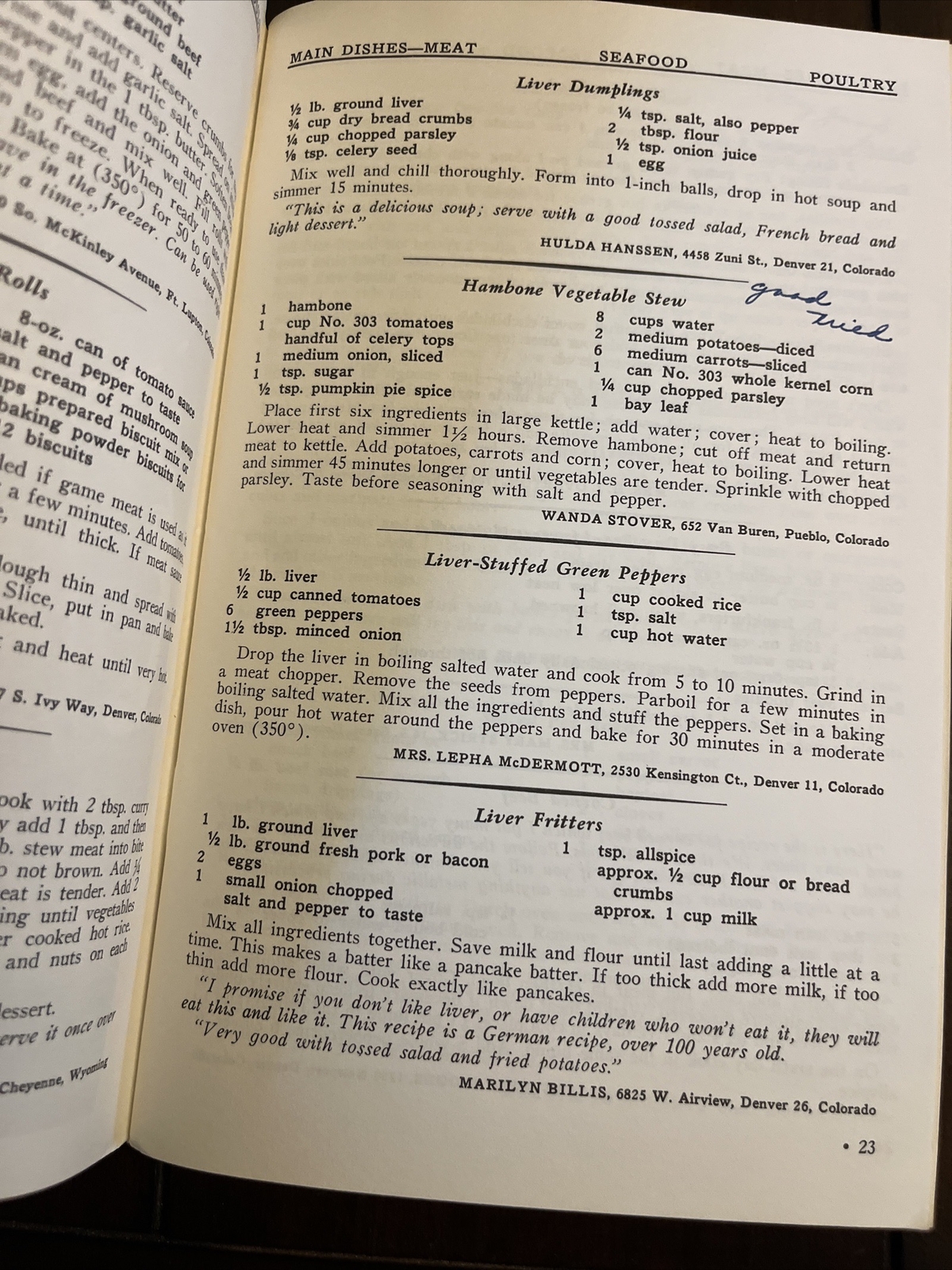 Maxine Mulvey's "Hello Neighbor" Book KOA Radio Denver PB, 1961