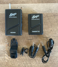 Allegro Wireless Microphone ALG 1100 Rare MISSING EARPIECE