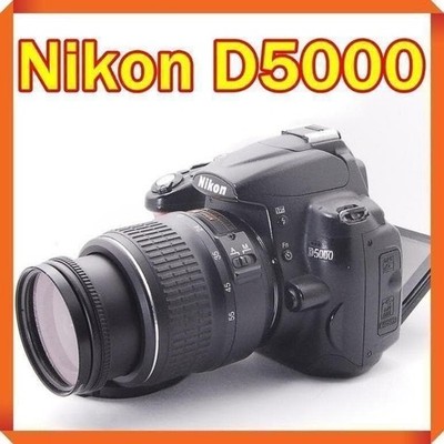Nikon D5000 Digital SLR Camera with AF-S 18-55mm Lens and Accessories