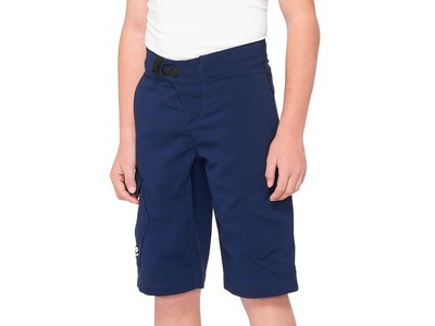Hosen 100% Ridecamp Youth Shorts - navy 26'''' - YL-
