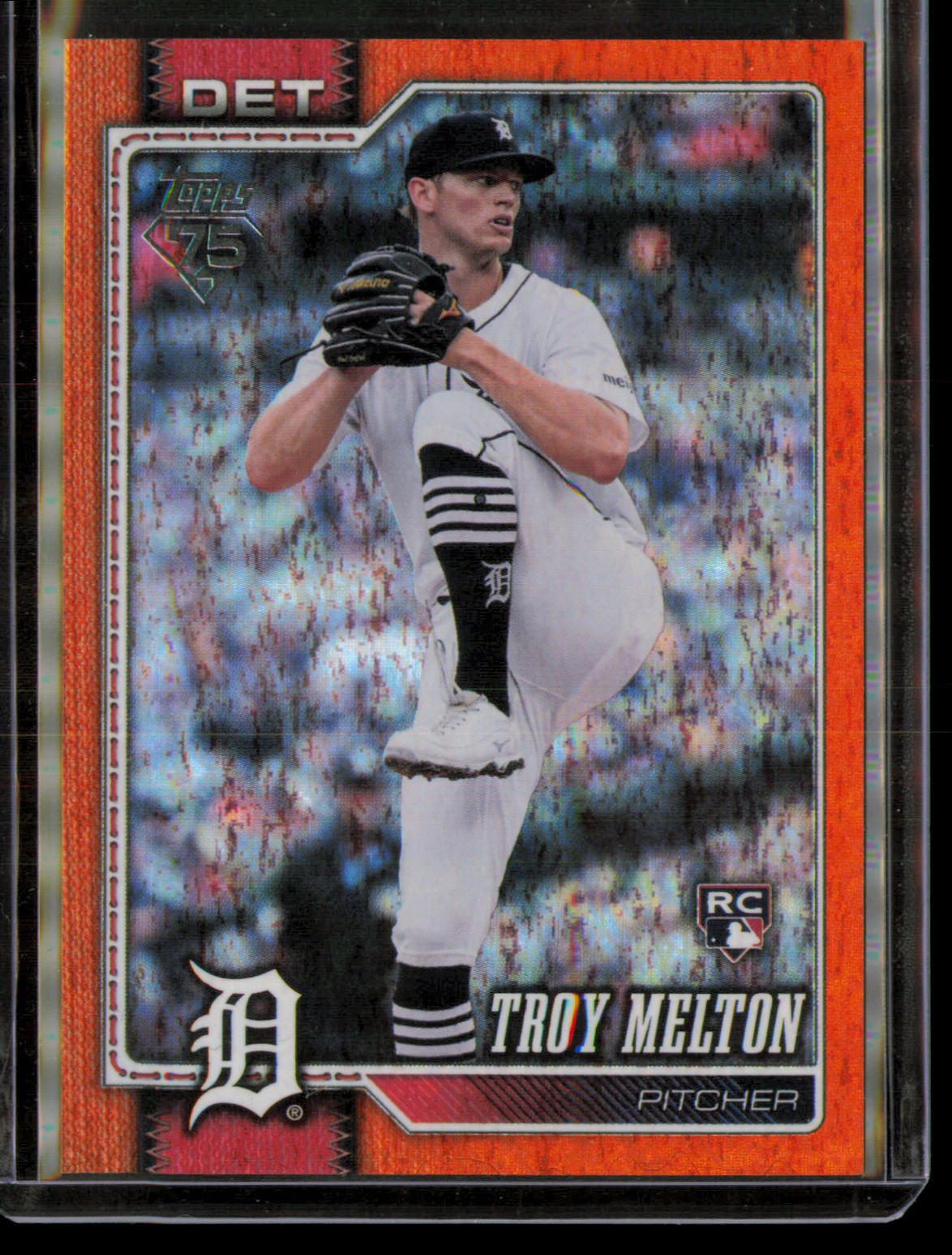 2026 Topps Troy Melton Orange Holo Foil #/25 #212