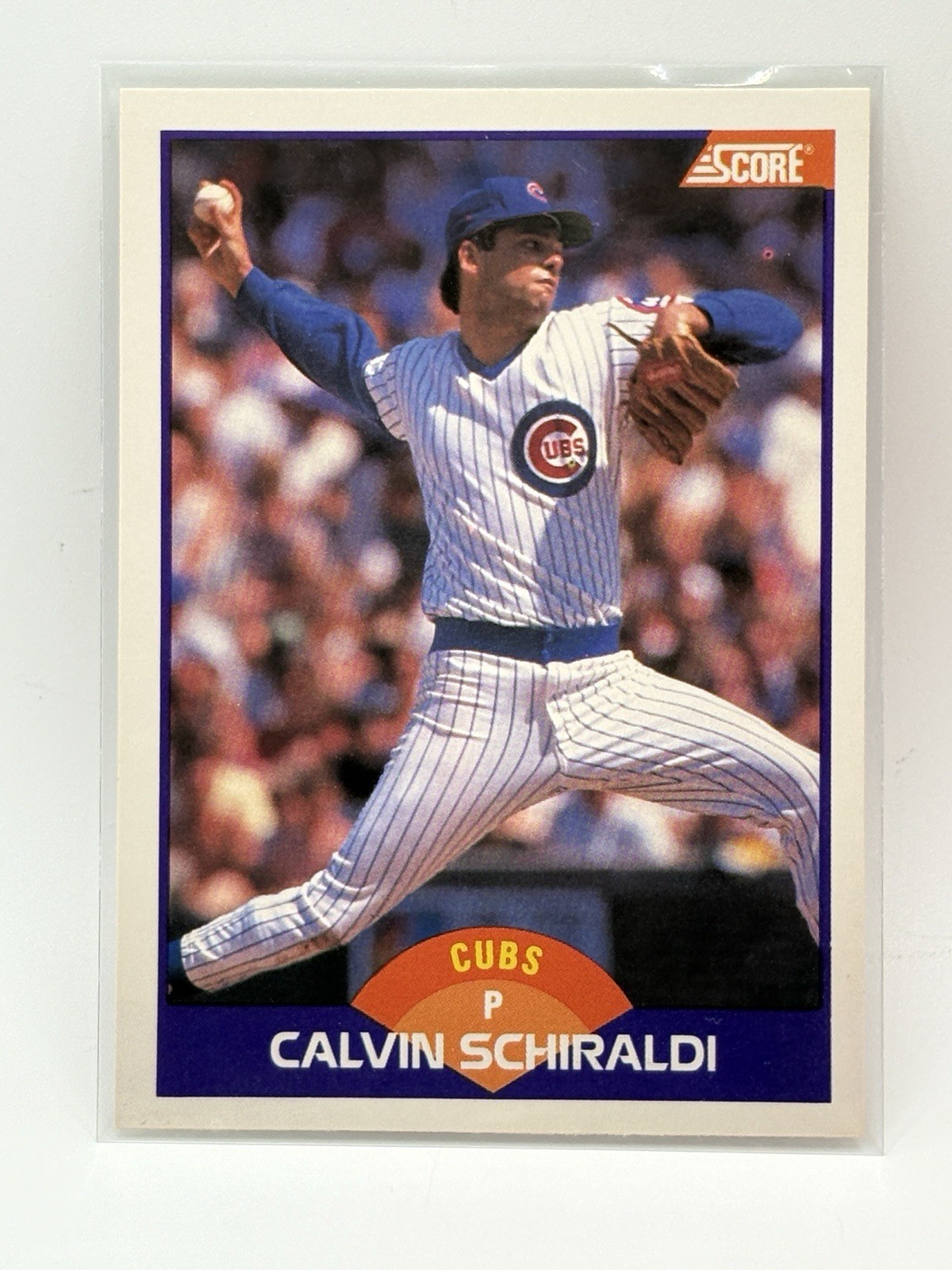 1989 Score - Calvin Schiraldi #321