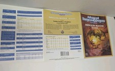 RARE 1989 Advanced Dungeons  Dragons: Dungeon Master  s Screen 9263 2nd Edition