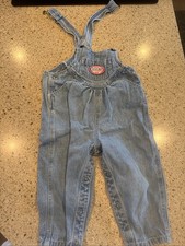 Vintage-The Original Arizona Jean Company-24 Mo. Girls denim Overalls