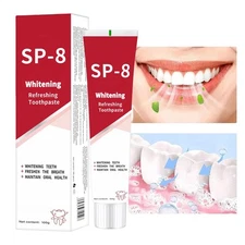 SP8 Probiotic Toothpaste Whitening Quick White Stain Removal Toothpaste 