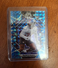 2023 Panini Mosaic Deonte Banks Rookie #309 New York Giants Football Card. rookie card picture