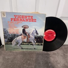 VICENTE FERNANDEZ mi amigo el tordillo Used Record Lp