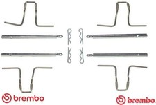 Brembo A02278 Zubehörsatz für Scheibenbremsbelag Zubehörsatz Bremsbelag 