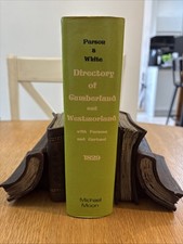 Directory Of Cumberland and Westmorland 1829 vintage Hardback Book 1976