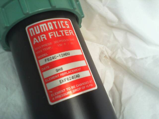 Numatics F624C-12ADU Pneumatische Luftfilterbaugruppe – Neu ohne Box img