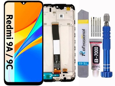 Für Xiaomi Redmi 9A / 9C Display Komplettes Bildschirm LCD + Touch Screen Rahmen