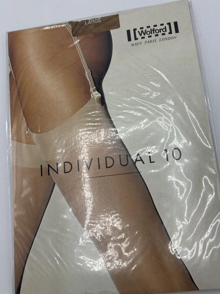 Tights by Wolford L Sahara Black Tights in Straps Design - Image 2 of 3
