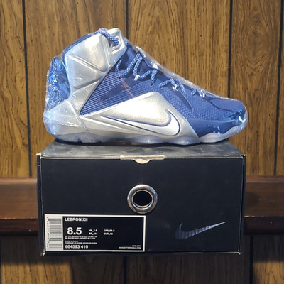 Nike LeBron 9 Cowboy Blue / Silver Men s US 8.5 Medium (D/M)