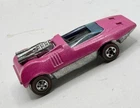 WOW 1970 Peeping Bombl Good Condition Hot Pink  Original  Redline HotWheels READ