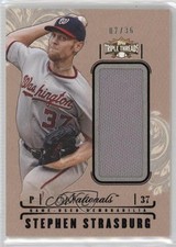 2014 Topps Triple Threads Unity Single Jumbo Relics 2/36 Stephen Strasburg k4s