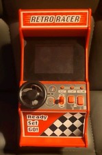 Orb Retro Game Console Mini Arcade 30 Classic Titles Portable Racing Machine GWO