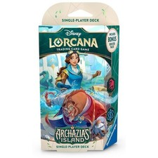 Disney Lorcana TCG: Archazia s Island Starter Deck Ruby/Sapphire Sealed