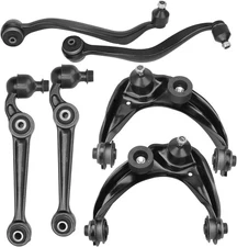IRONTEK 6pcs Front Upper&Lower Control Arms w/Ball Joints for 2007-12 for Ford