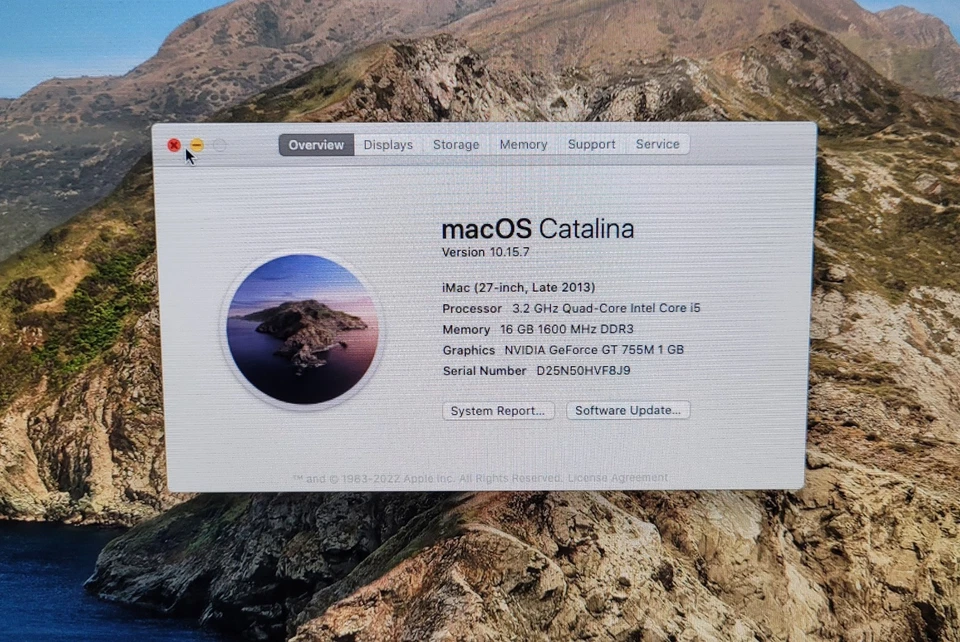 Apple iMac 27" Late 2013 Core i5 3.20GHz 16GB RAM 500GB SSD GeForce GT 755M - Image 2 of 4