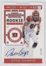 2019 Panini Contenders Rookie Ticket Stub 26/89 Drew Sample #235 Auto 1u6