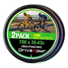 Bike Inner Tube for 700x23-25c, 700x28-32c, 700x35-43c 28 inch, 700 x 35-43c