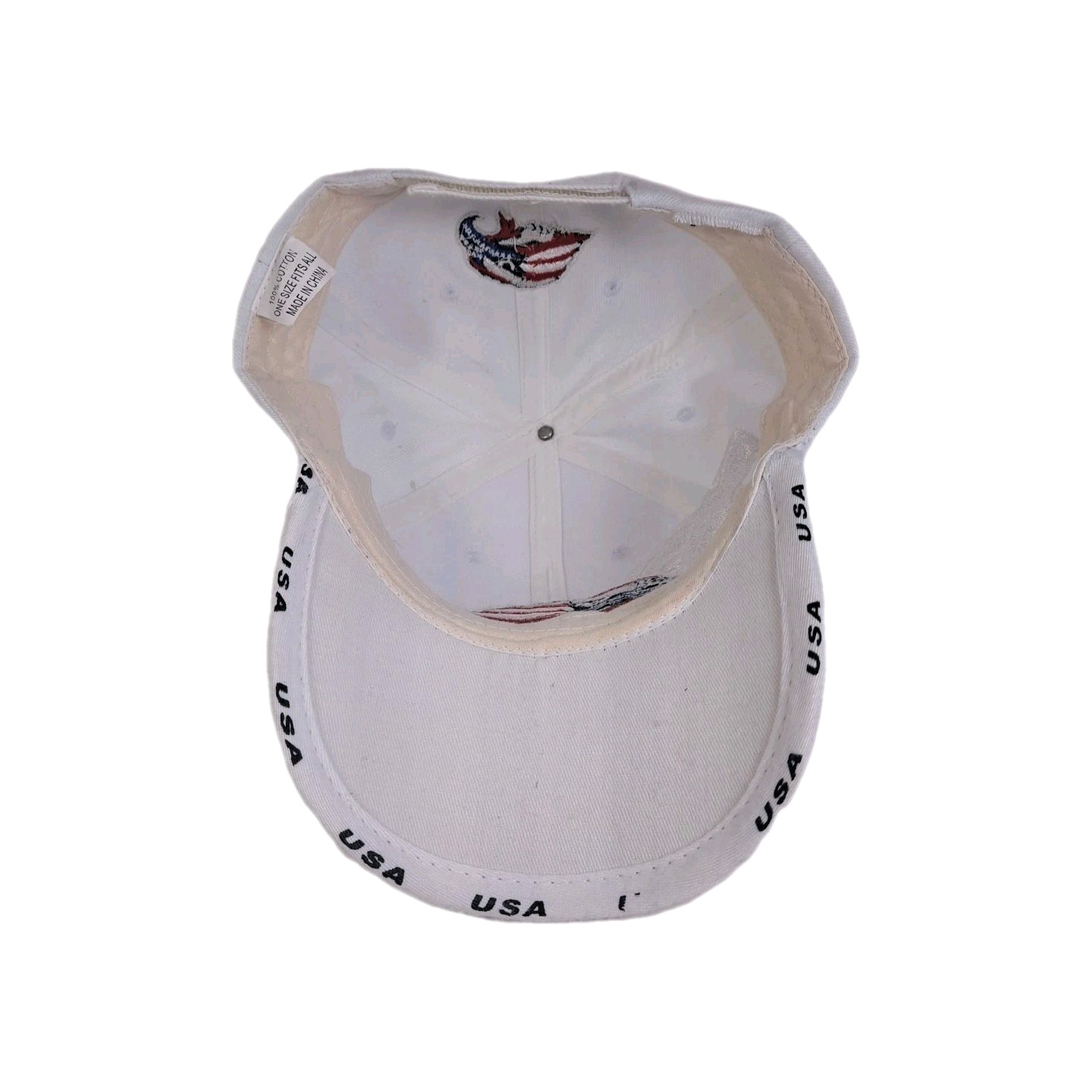 American USA Flag Eagle Hat Strapback Adjust Embr… - image 8
