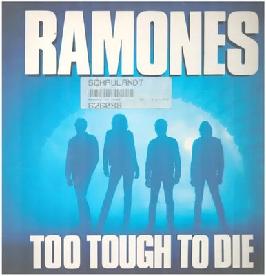 Ramones Too Tough To Die NEAR MINT Teldec Vinyl LP