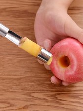 Stainless Steel Apple Core Remover Fruit & Pear Corer Kitchen Tool