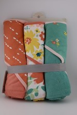 Target Cloud Island Cotton 3-Pack Infant Lightweight Hooded Towels for Kids