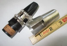 Vandoren Bb Clarinet Mouthpiece V360 with Cover and Reed Clamp - Used, Cleaned