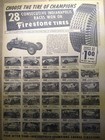 MAY 31, 1951 NEWSPAPER PG #2721- FIRESTONE TIRES WON 28 STRAIGHT INDY 500 RACES — photo 1
