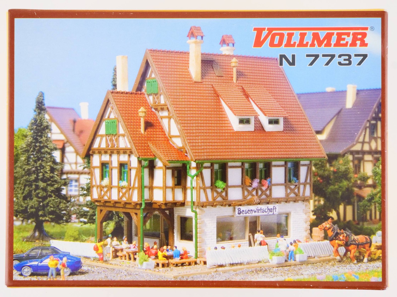 Vollmer 7737 Broom Economy Scale N 47737 Unopened Mint! OVP 1706-06-36