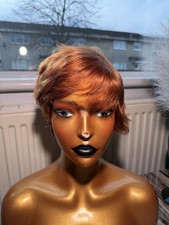 Short Pixie Cut Human Hair Wig Layered Glueless Wig